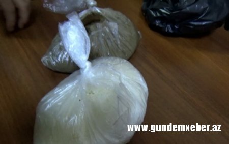 Polislərin əməliyyatı zamanı 22 kiloqramdan artıq narkotik vasitə saxlanıldı - FOTO-FAKT
