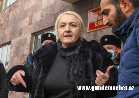 Ermənistanda itkin ailələri Rusiya səfirliyinin önündə aksiyası keçirdi