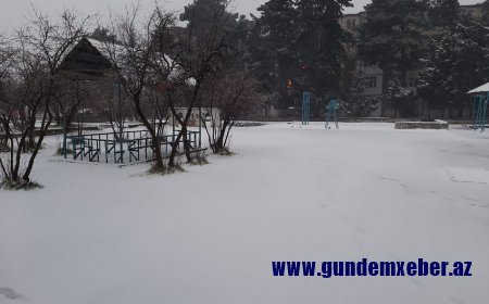 Bəzi şəhər və rayonlarda qar yağmaqda davam edir - FAKTİKİ HAVA