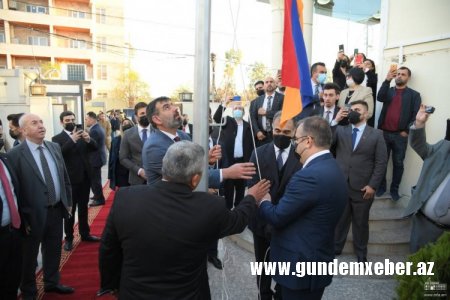 Ərbildə Ermənistanın konsulluğu açıldı: Bərzani ermənilərlə bir arada