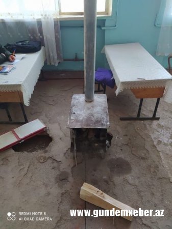 Daha bir təhsil ocağı şagirdlərin kabusuna çevrilib - FOTO