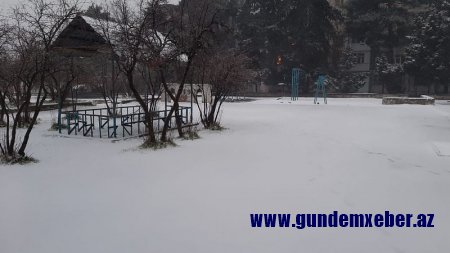 Azərbaycanda 42 santimetr qar yağdı - FAKTİKİ HAVA