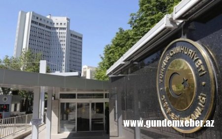 Türkiyə XİN 100 il əvvəl imzalanan Moskva müqaviləsi ilə bağlı bəyanat yayıb