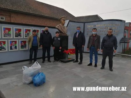 Masallıda Novruz bayramı münasibətilə şəhid və qazi ailələri ziyarət edildi - FOTOLAR