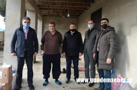 Masallıda Novruz bayramı münasibətilə şəhid və qazi ailələri ziyarət edildi - FOTOLAR