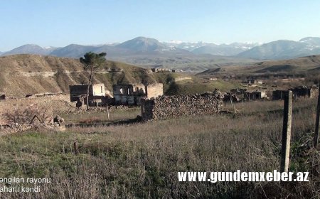 Zəngilanın Baharlı kəndindən görüntülər