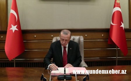 Ərdoğan Beynəlxalq Türk Mədəniyyəti və İrsi Fondu ilə bağlı sənədi təsdiqləyib