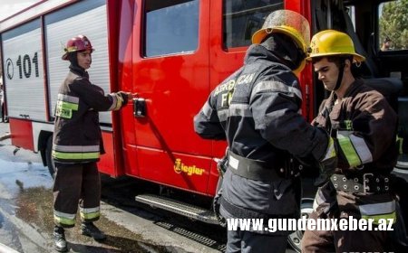 FHN: Ötən sutkada 30 yanğına çıxış olub, üç nəfər xilas edilib