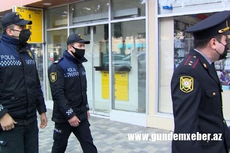 Bakıda karantin rejiminə nəzarət gücləndirildi - VİDEO