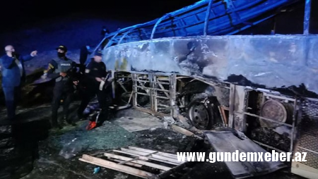 Misirdə avtobus qəzası: 20 ÖLÜ