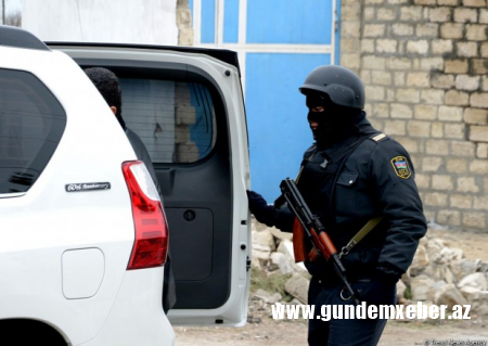 Polis iki rayonda əməliyyat keçirdi - Saxlanılanlar var