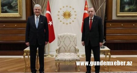 Rəcəb Tayyib Ərdoğan BMT Baş Assambleyasının Sədrini qəbul edib