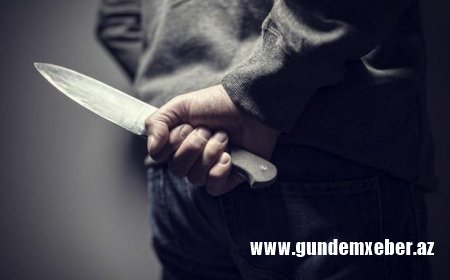 Bakıda qadın əri tərəfindən bıçaqlandı