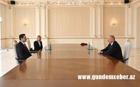 İlham Əliyev Türkiyənin Azərbaycandakı səfirini qəbul edib - YENİLƏNİB