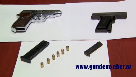 Yasamal rayonunda silahlı insident  törədən şəxs saxlanılıb