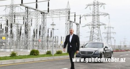 Prezident Hacıqabul Sənaye Məhəlləsinin açılışında iştirak etdi