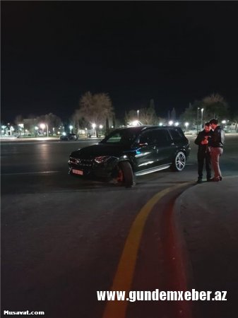 Qorxmaz Hüseynovun kürəkəni sərxoş vəziyyətdə qəza törətdi -FOTO
