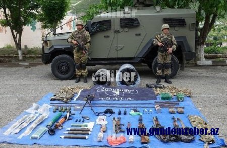 Suqovuşan yaxınlığında ASALA terrorçularının anbarı aşkarlandı