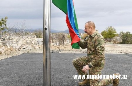 İlham Əliyev Ağdamda...