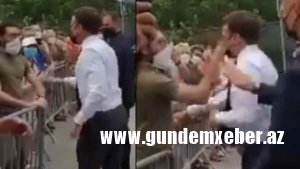 Makron sillələnməsindən danışdı