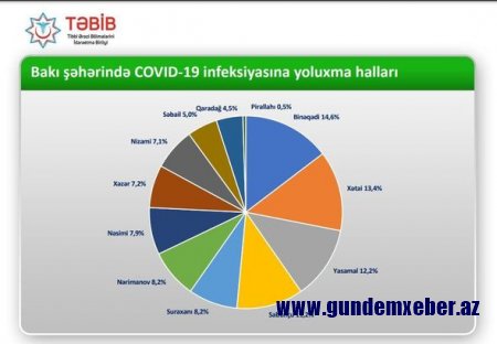 Bakıda koronavirusa yoluxmanın ən çox qeydə alındığı rayonlar açıqlandı - SİYAHI + FOTO