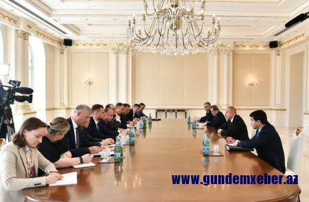 İlham Əliyev Rumıniya, Avstriya və Litva XİN rəhbərləri ilə görüşdü - FOTO