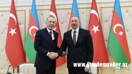 Ərdoğan İlham Əliyevə təşəkkür etdi