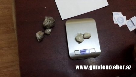 Xarici narkotacirlərə narkokuryerlik edən 3 nəfər saxlanılıb
