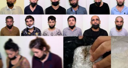 Bakı polisindən genişmiqyaslı əməliyyat: 16 nəfər saxlanıldı - Video