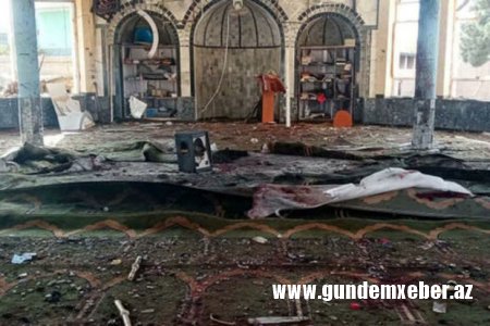 İŞİD cümə günü məsciddə törədilən dəhşətli partlayışı öz üzərinə götürüb