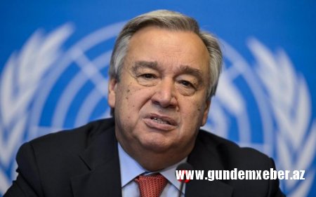 BMT-nin Baş katibi Beynəlxalq Qızlar Günü ilə bağlı müraciət yayıb