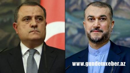 Azərbaycan-İran XİN başçıları "iki ölkə arasındakı münasibətlərin cari vəziyyətini" müzakirə ediblər
