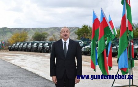Ali Baş Komandan Qubadlıda DSX-nin yeni hərbi hissə kompleksinin açılışında iştirak edib