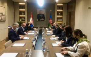 Azərbaycan və Xorvatiya XİN başçılarının görüşü başa çatıb