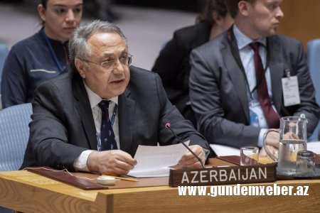 BMT-dəki daimi nümayəndəmiz: “Bakı İrəvanla sülh sazişinə hazırdır”