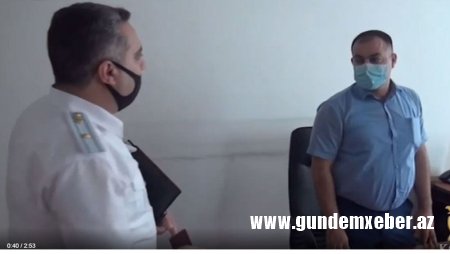 Rüşvət alarkən saxlanılan məmurlara hökm oxundu