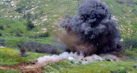 Azərbaycan Ordusunun hərbçisi Kəlbəcərdə minaya düşüb