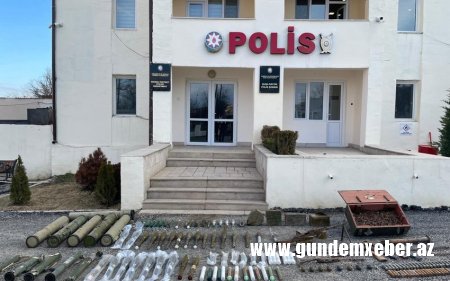 Şuşada silah-sursat aşkarlanıb