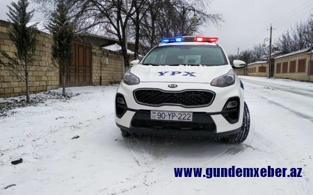 DYP hava şəraiti ilə bağlı sürücülərə müraciət edib