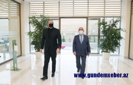 İlham Əliyev “Qobu” Enerji Qovşağının açılışında iştirak etdi