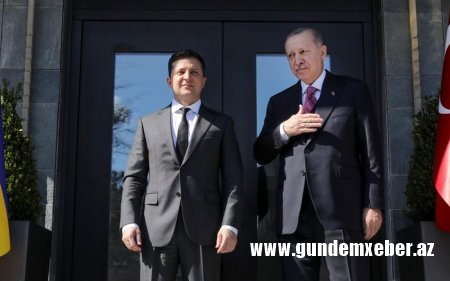 Ərdoğan Zelenski ilə danışıb