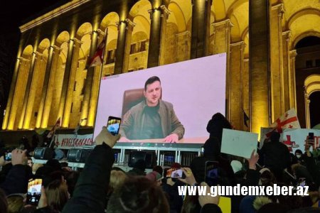 Zelenski: “Ukrayna məğlub olsa, Avropa da süqut edəcək” - VİDEO
