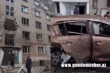 Ukraynada azərbaycanlıların sıx yaşadığı məhəllə “Qrad” atəşinə tutuldu