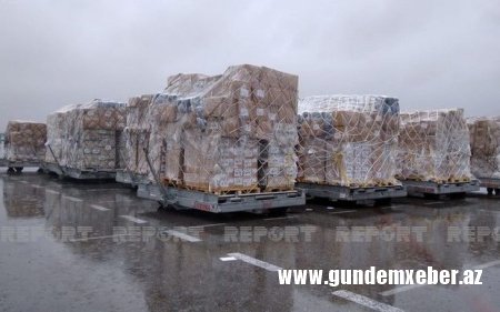 Azərbaycandan Ukraynaya növbəti humanitar yardım göndərildi
