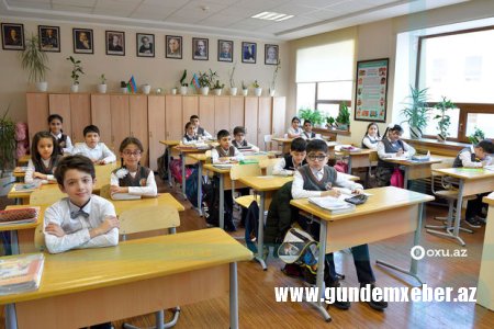 Nazirlik Ukraynadan təxliyə edilən məktəblilərin Azərbaycanda tədrisə cəlb olunmasına aydınlıq gətirdi