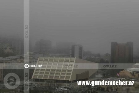 Bakıda toz dumanı müşahidə olunan ərazilər AÇIQLANDI