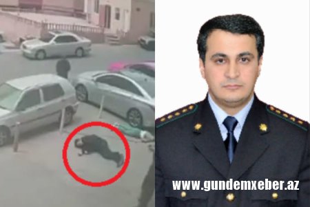 Məktəbli qızı xilas etməyə çalışarkən xəsarət alan gömrükçünün son durumu açıqlandı