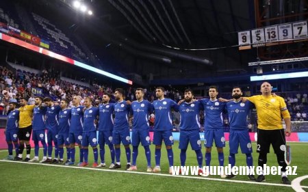 Avropa çempionatı: Azərbaycanın minifutbol millisi finala yüksəlib