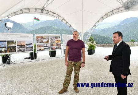 Kəlbəcərdə İşğal və Zəfər muzeyləri kompleksinin təməli qoyulub - YENİLƏNİB + FOTO