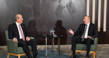 İlham Əliyev Konyada Şimali Kipr Türk Respublikasının Prezidentini qəbul edib - Foto, Yenilənib